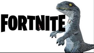 Playing Fortnite in My Inflatable Velociraptor Costume | Fortnite Season 7 #3 (reupload)