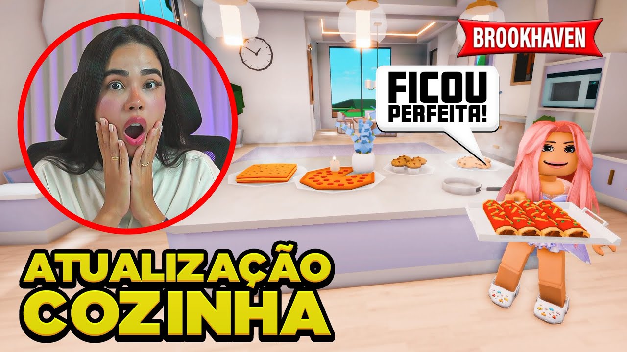 NOVA ATUALIZAÇÃO COZINHA E COMIDAS EM BROOKHAVEN 