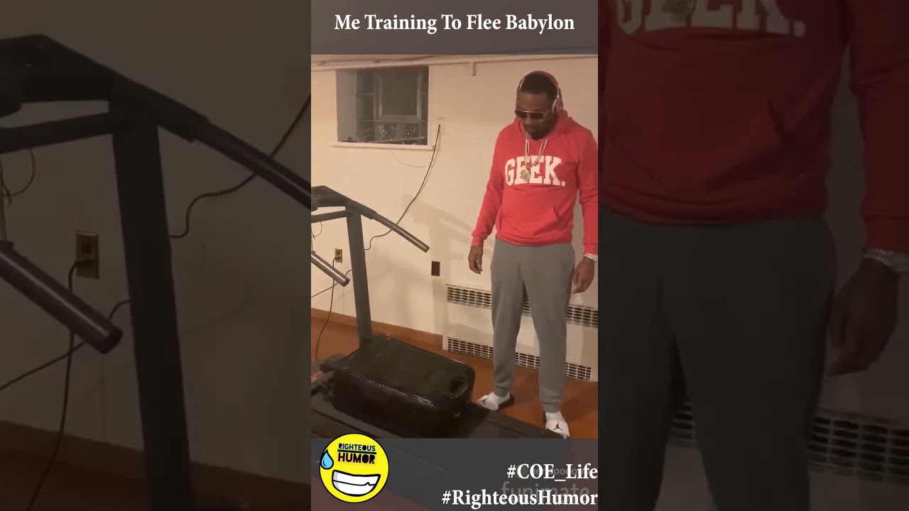 Me Training To Flee Babylon 