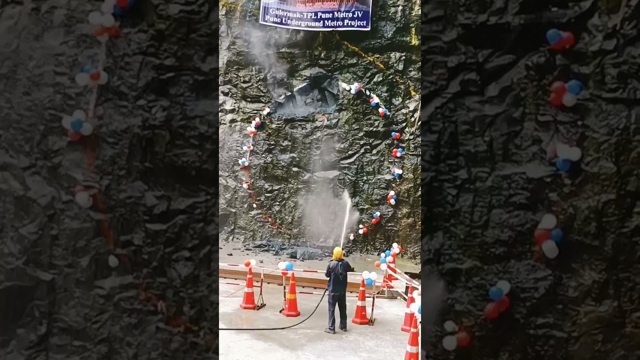 Gulermak Tata Projects Ltd Pune Metro Jv final Tunnel breakthrough UG 01.