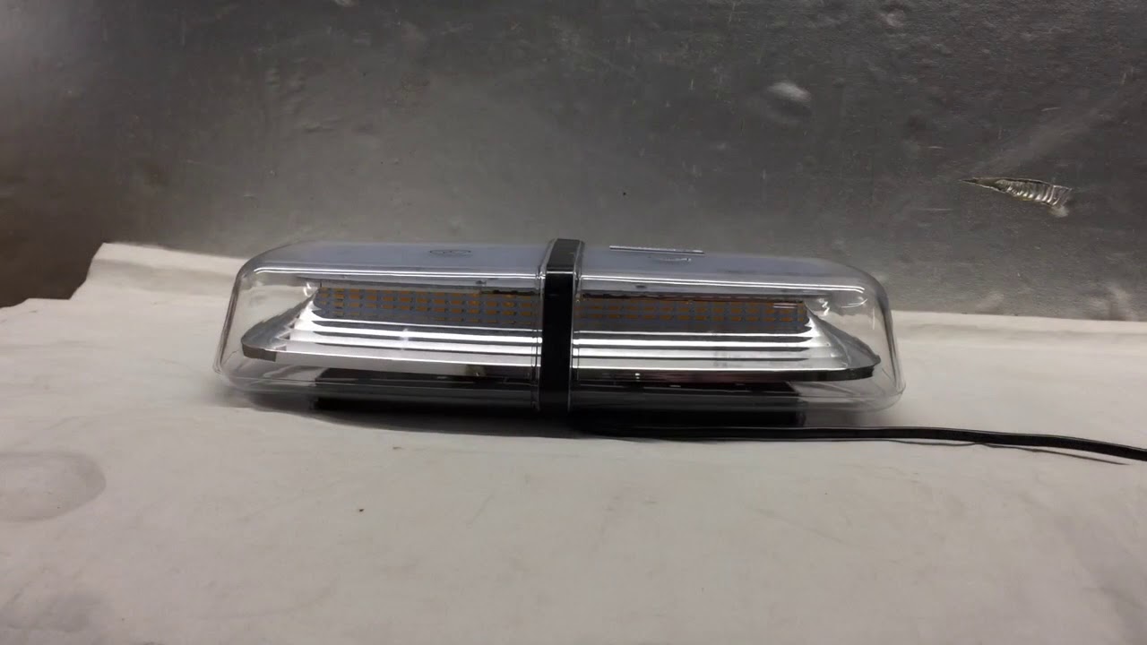 112 Minibar Magnetic LED Beacon Bar Amber