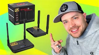 Wireless HDMI For All Your Gaming Needs! | BMOSTE Wireless 4K HDMI Transmitter and Receiver Review