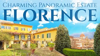 TOURING an Enchanting Estate with 4000 SQM Garden For Sale in Florence | Lionard