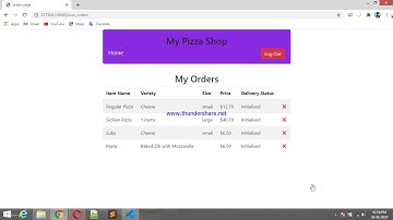 cs50 | web programming project3  | pizza restaurant