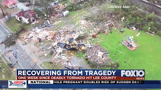 Alabama tornado recovery efforts