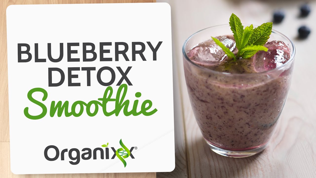 Blueberry Detox Smoothie Smoothie with Sprouts Best Detox Smoothie