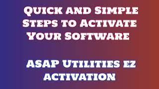 How To Download And Install Asap Utilities Quick Guide