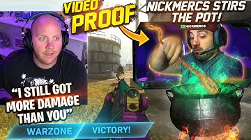 NICKMERCS TROLLS US IN WARZONE! HE HAS BEEN STIRRING US UP THE WHOLE TIME!? Ft. Swagg & DougisRaw