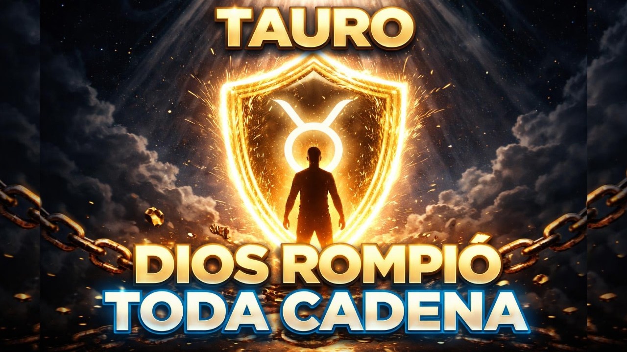 Tauro ♉ | Dios rompió toda cadena que retenía su bendición. - YouTube