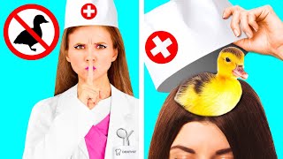 картинка: Как Спрятать Животных от Стоматолога | Смешные Cитуации от PaRaRa Challenge