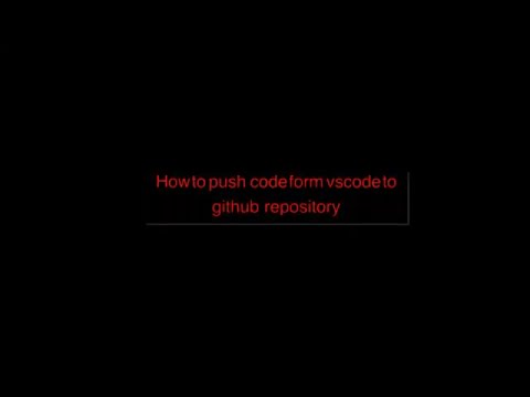 "How to Commit  any code & Push to GitHub from VSCode | 2024 Easy Guide"