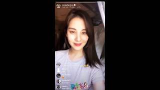 SEOHYUN(서현 SNSD) LIVE INSTAGRAM ~15 AUGUST 2018~