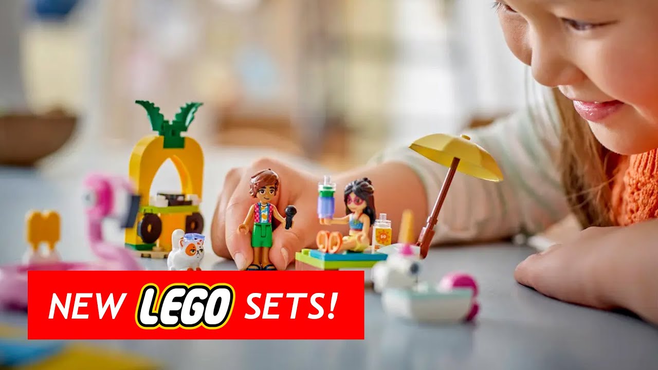 New LEGO Set : Unicorn & Flamingo Pool Party  (42658)