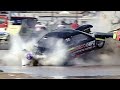 Kurt Johnson Big Crash 1993 NHRA Motorcraft Ford Nationals