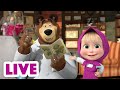 🔴 LIVE 🎥 🐻 הסיפורים הכי טובים 📚 מאשה והדוב 👱‍♀️