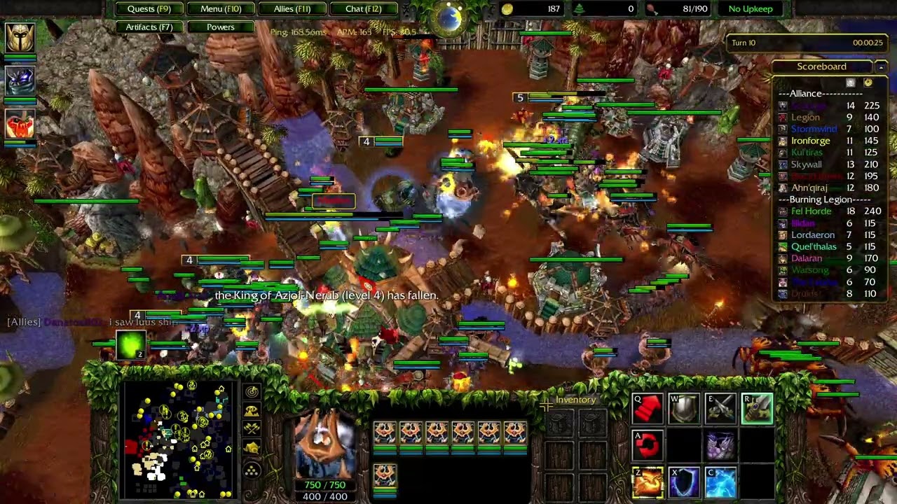 Warcraft Legacies 8v8 - Skywall