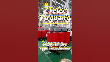 ZTelec Yuguang 6000KVA Dyr Type Transformer #transformerfactory #shorts