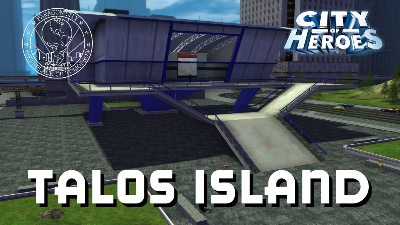 Talos Island (Monorail Station) | City of Heroes MMO Ambience | City ASMR