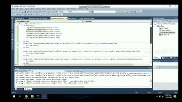 membuat FORM LOGIN dengan Visual studio(VB.NET)  & MYSQL