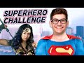 THRIFT STORE SUPER HERO CHALLENGE (Squad Vlogs)