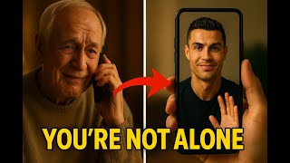 Ronaldo's Secret Phone Call to Lonely Widower - What They Talked About Was Beautiful