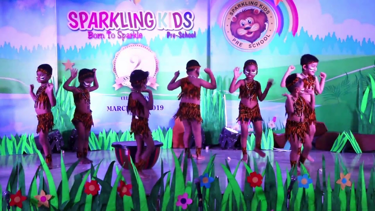 Tribal Dance by Sparkling Kindergarten Kids