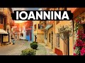 Walking Through the Streets of Ioannina in Epirus, Greece