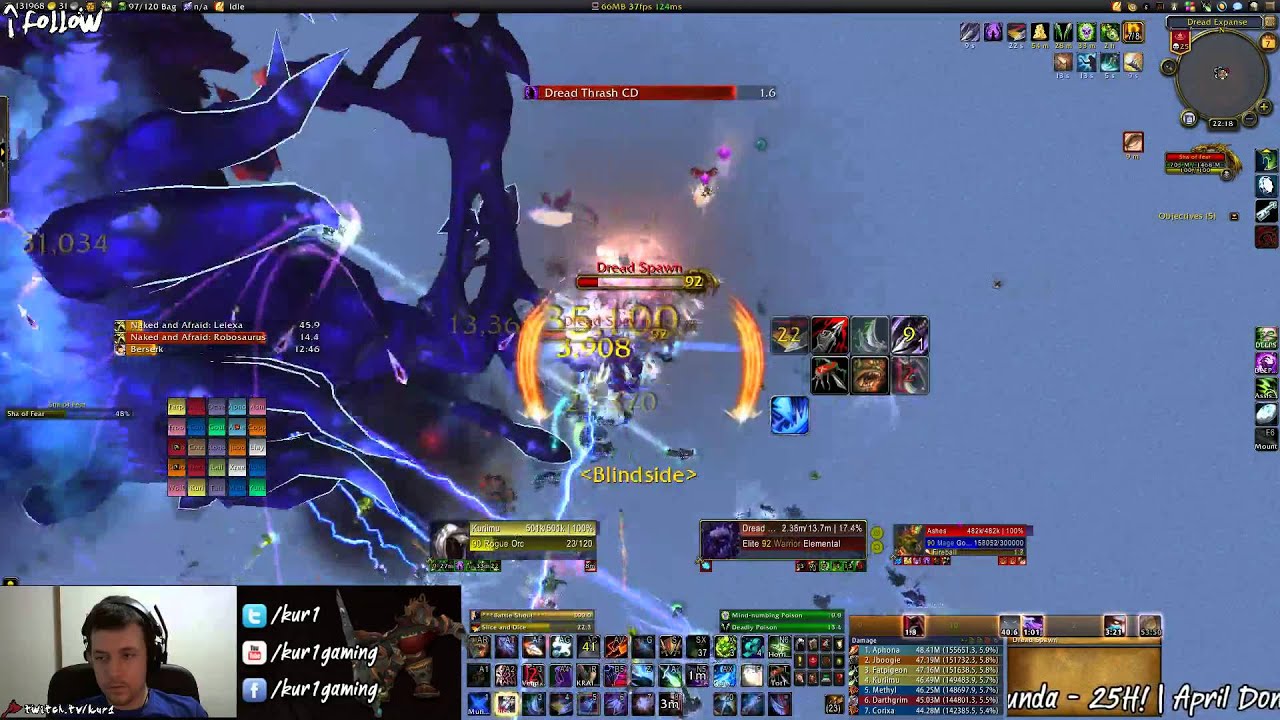 Crimson Kills 25H Sha of Fear (w/ Ventrilo)! - MoP 5.2 Raiding
