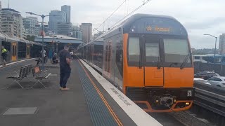 Milsons Point to Strathfield on Newly painted and refurbished H22 and H23
