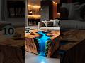 Luxury Epoxy Artistic Wave Coffee Table | Modern Living Room Furniture Design