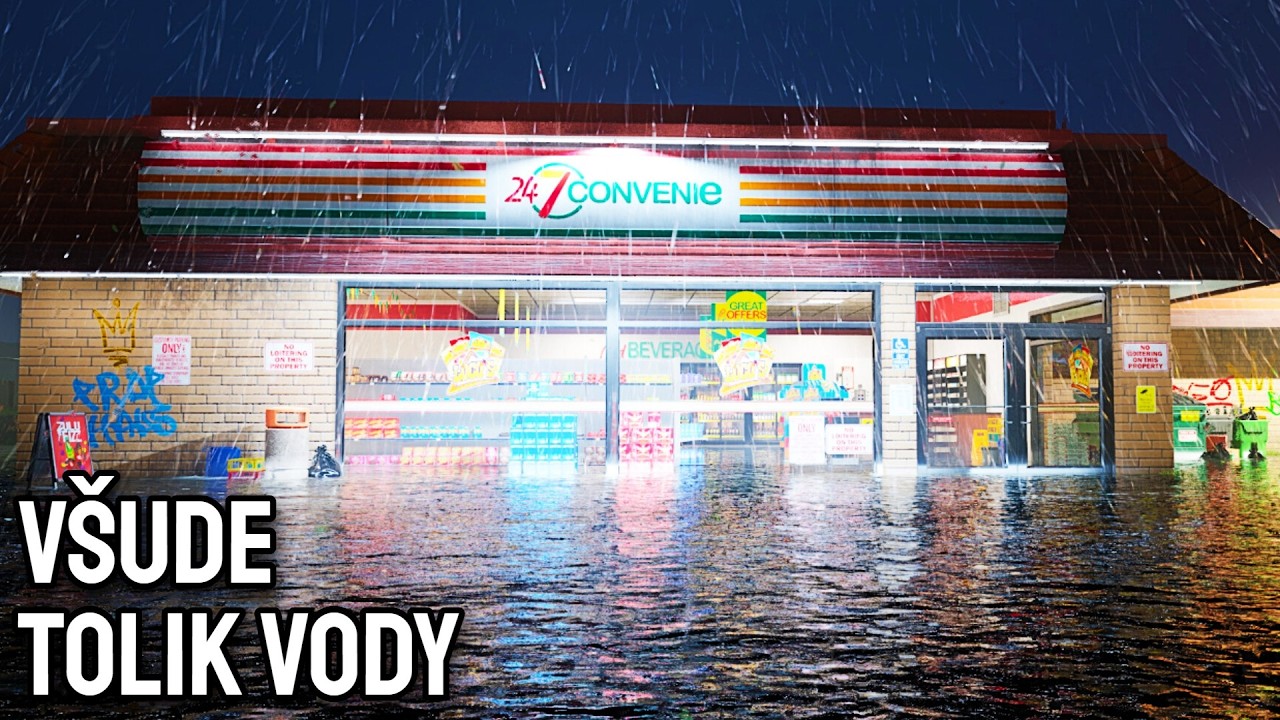 🔴Všude je voda a já se o to musím postarat. Takovou simulaci jsi neviděl :) | !kamos