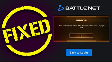 Fixing Battle.net Temporary Outage Error