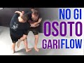 No Gi Osoto Gari To Ippon Seoi Nage Throw Combination: TRITAC Flow