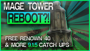 COULD IT BE?! 9.1.5 News: Instant Renown 40 Item, NO Soul Cinders Cap in Torghast & More