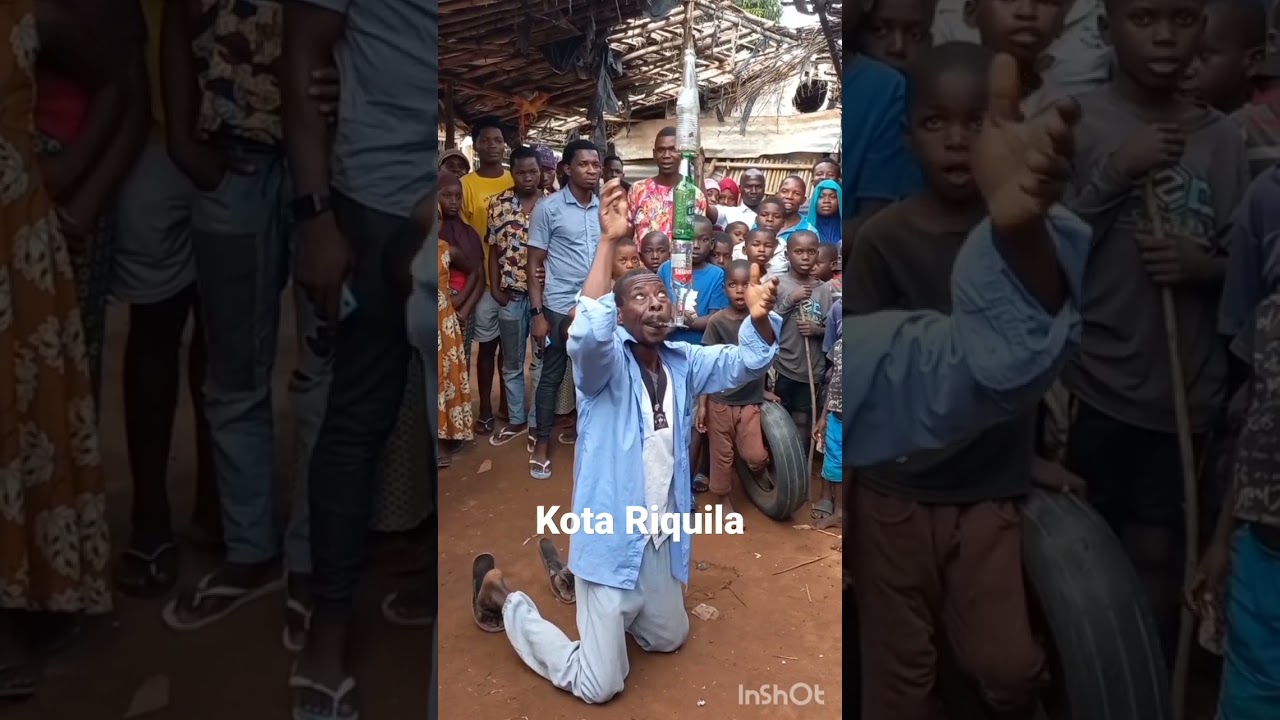 Kota Riquila sobrevive fazendo arte mágica em Nampula