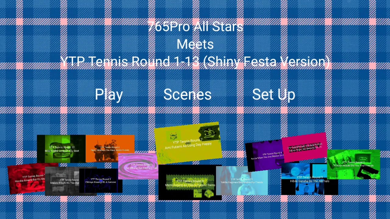 765Pro All Stars Meets YTPTR1-13 (Shiny Festa Version) (2025) DVD Menu