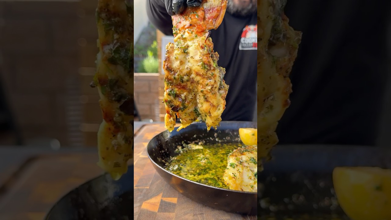 Lemon pepper lobster tails with ​⁠@FireSmokeSociety lemon pepper seasoning