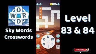 Sky Words Level 83 | Sky Words Level 84 | Sky Words Crossword Answers
