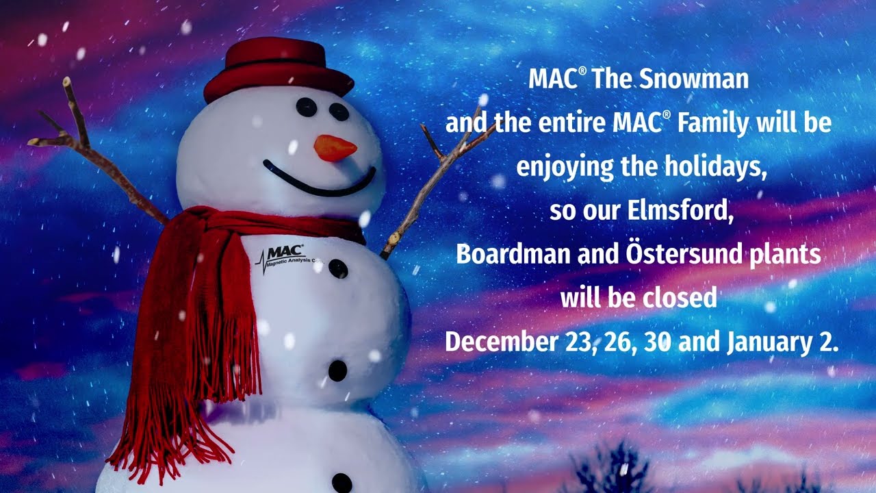 MAC Holiday Message 2022