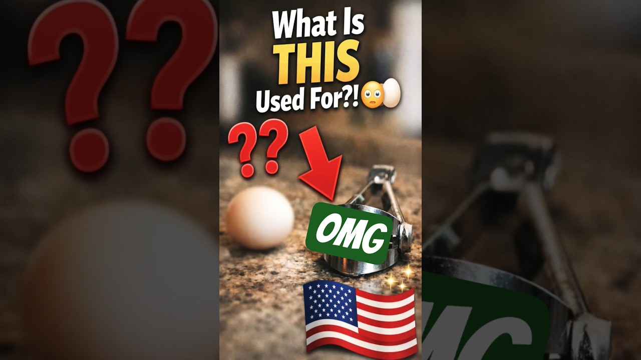 Americans Don’t Know This $1 Egg Tool! 🤯🇺🇸 