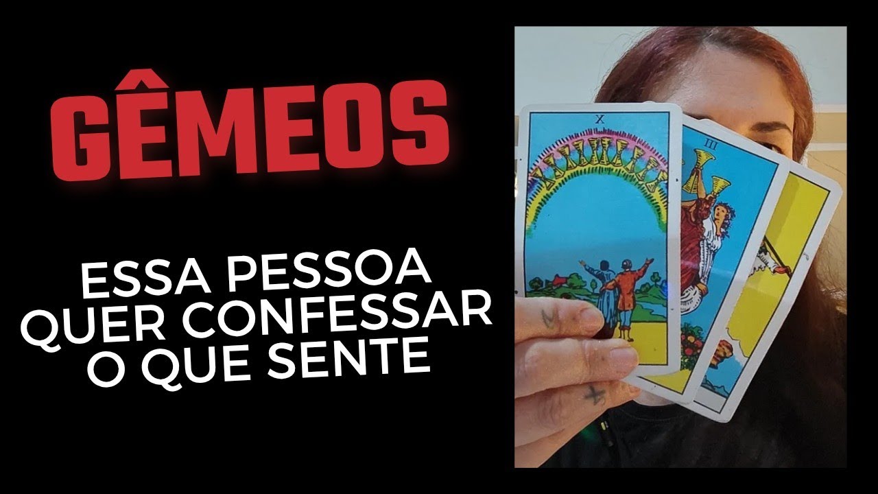 GÊMEOS ♊ Alguém quer confessar o que sente 