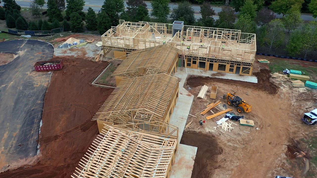 Child Development Center Construction Progress - YouTube