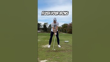 Start compressing the ball, an easy way to flush your irons every time