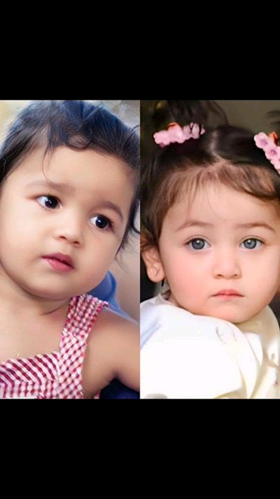 like mom like daughter ❣️alia bhatt childhood with raha kapoor #ranbirkapoor #trending #ytviral 😊