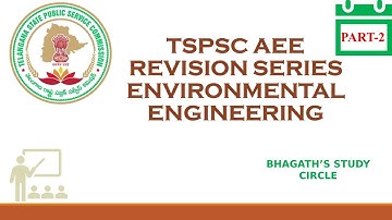 TSPSC AEE REVISION SERIES | ENVIRONMENTAL ENGINEERING PART-2 | PRACTICE QUESTIONS |CIVIL ENGINEERING