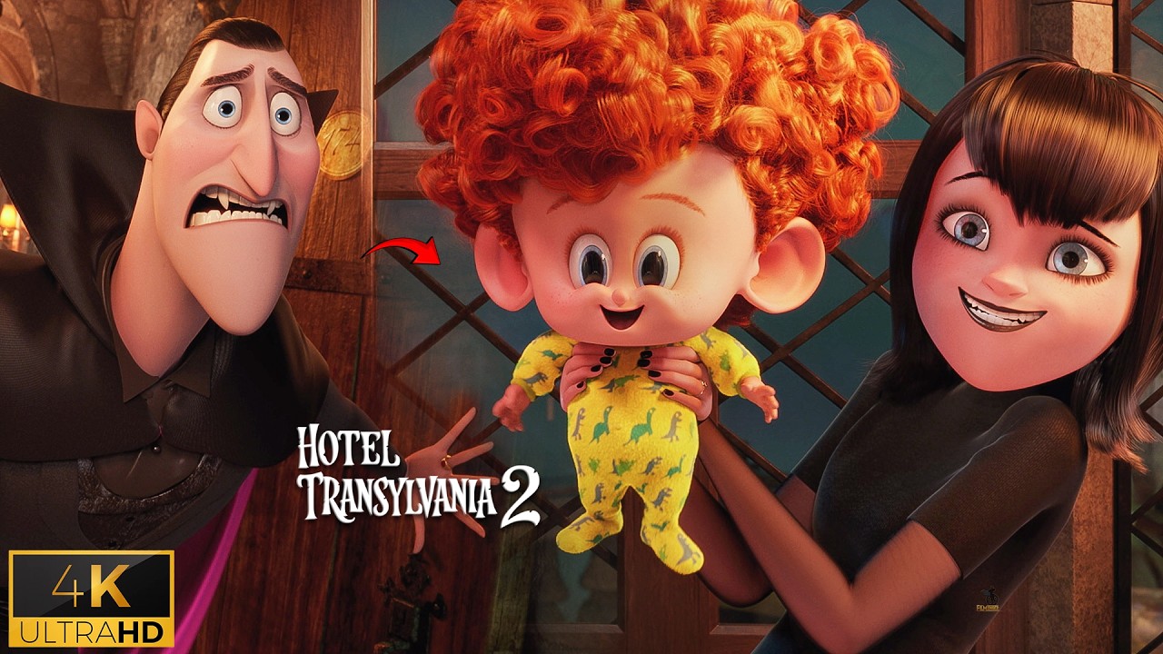 Отель Трансильвания 2 – Деннис говорит «Бла-бла-бла!» (Сцена первых слов)