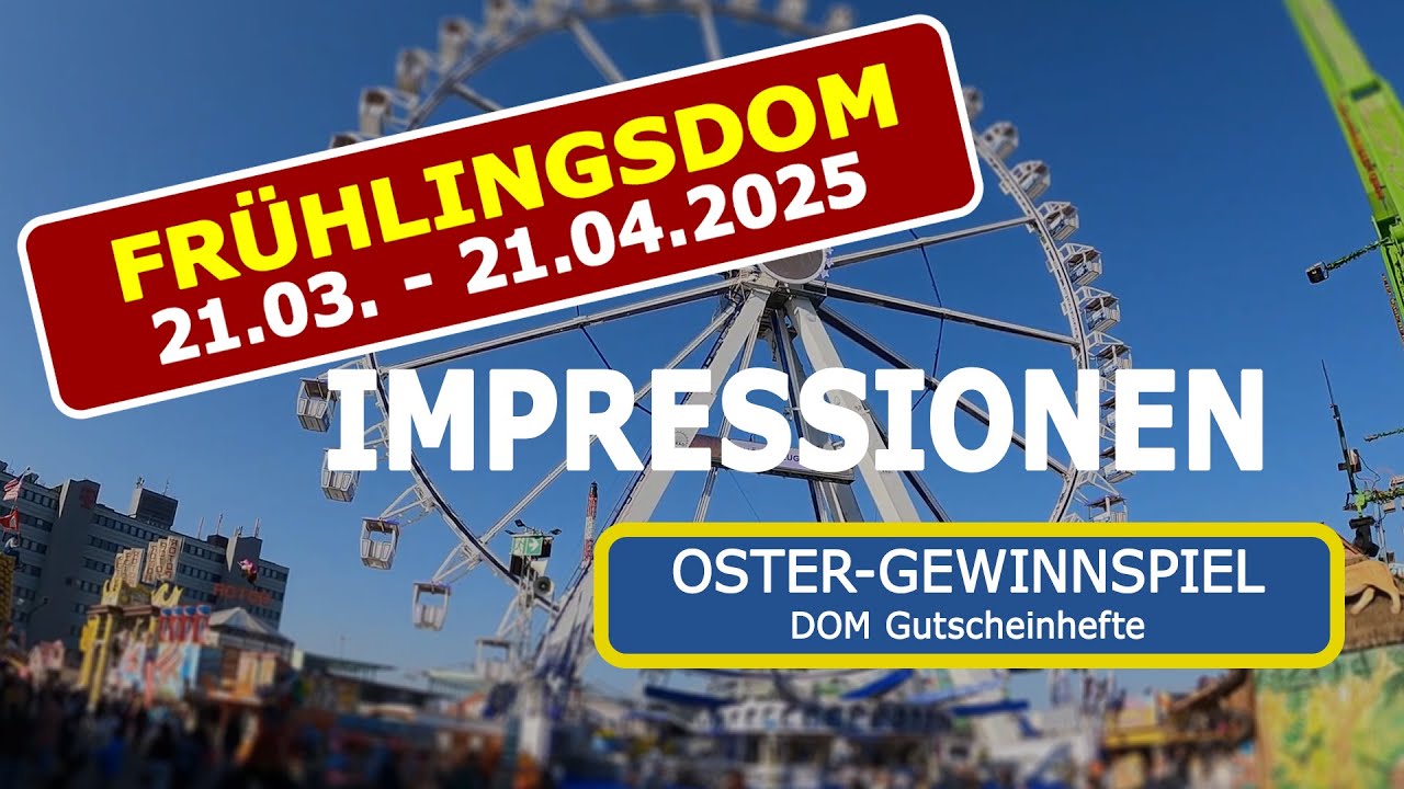 Frühlingsdom 2025  Rundgang + GEWINNSPIEL  in diesem Video | RFHH #2504  [HD]