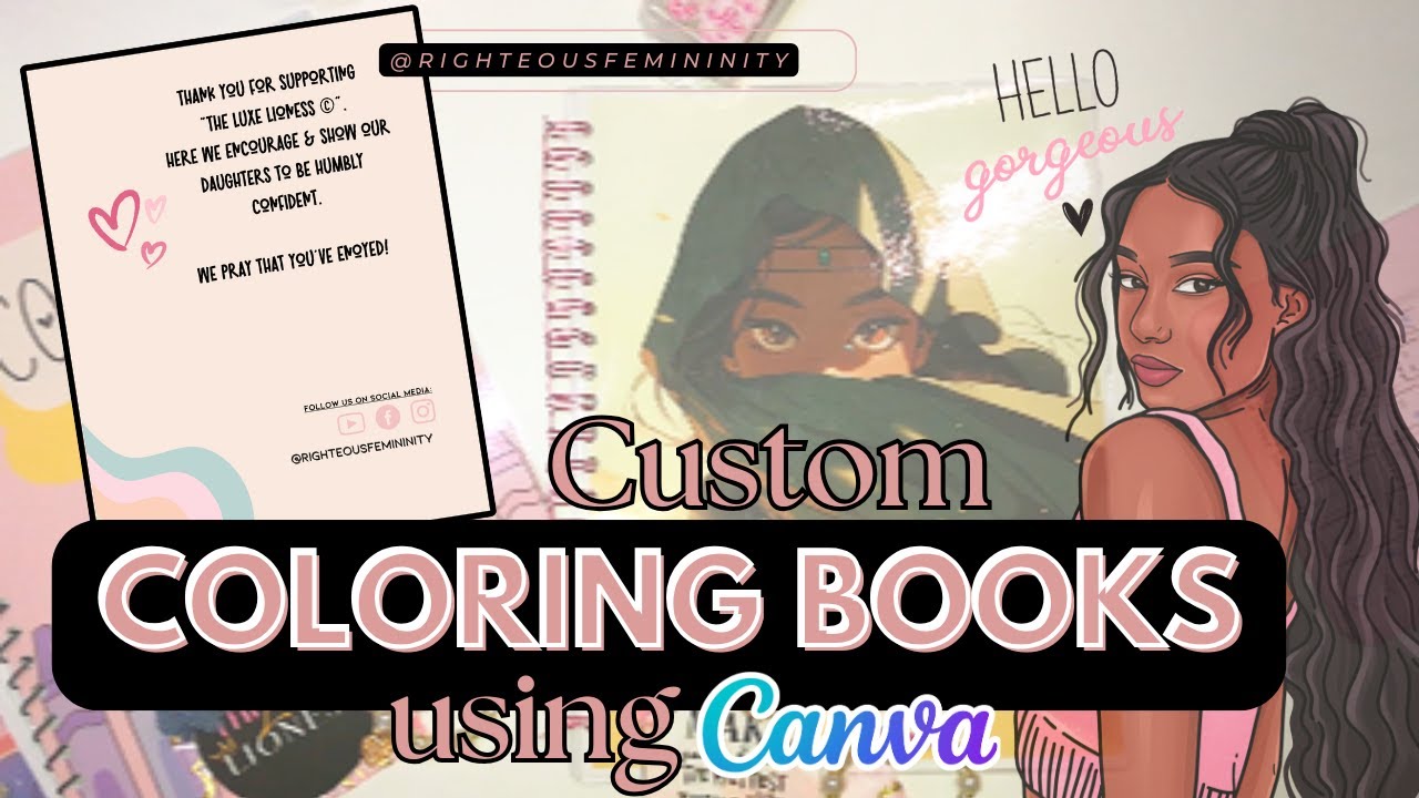 Easy Side Hustle💰with CANVA | Coloring Books✨