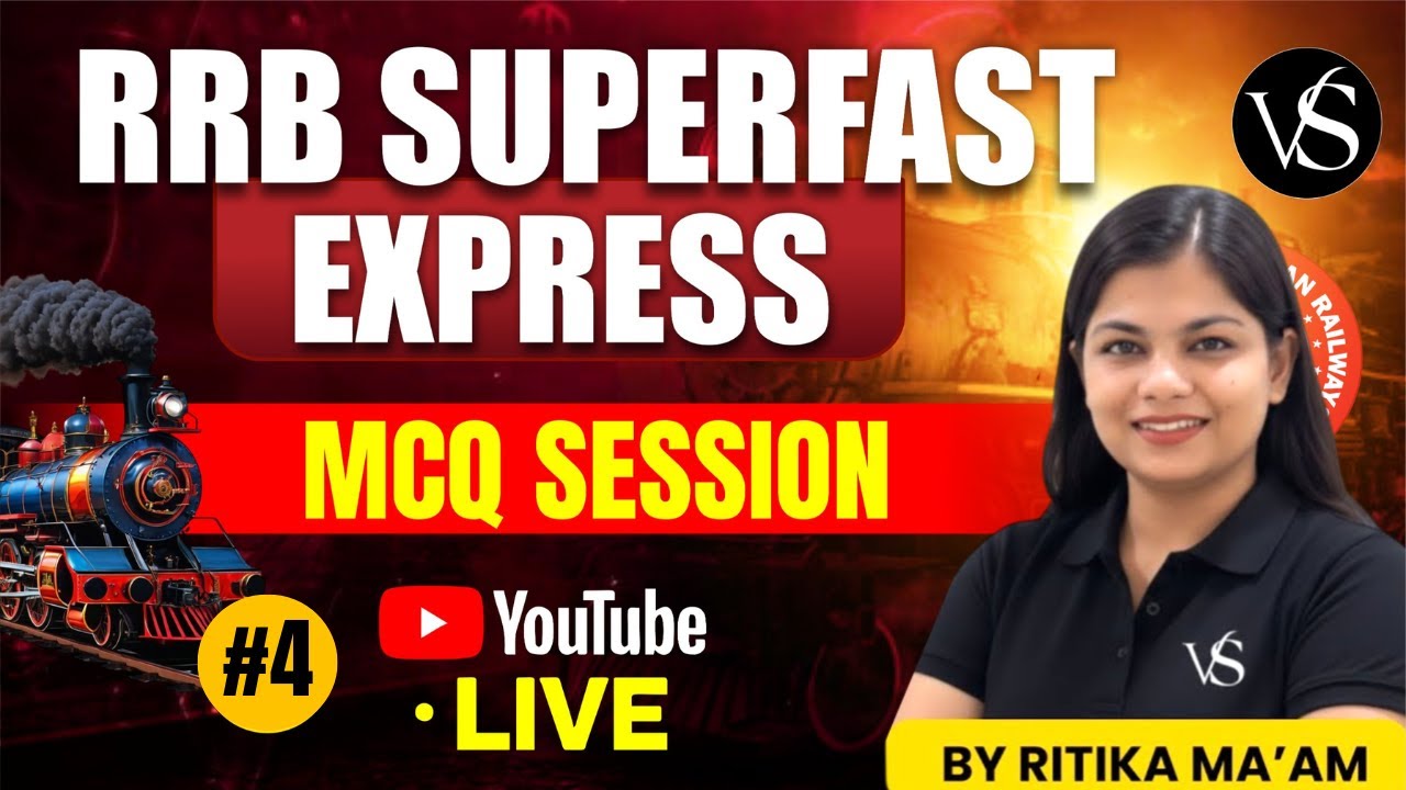#4 RRB STAFF NURSE LIVE MCQ SERIES | RRB SUPERFAST EXPRESS | BY RITIKA MAM