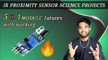How to | DIY | Best 5 project with IR sensor 5 in 1 circuit | how to make ir sensor project,